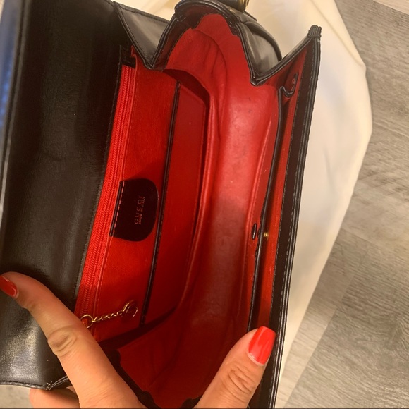 ▪️FINAL SALE▪️GUCCI Padlock Shoulder Bag Black Leather - Picture 6 of 14